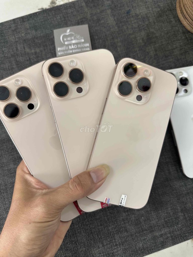 Apple iPhone 16promax 256g zin đẹp pin 9x. Mua bán Điện thoại tại Quận Liên Chiểu Đà Nẵng được đăng bởi KHOA STORE hình 1
