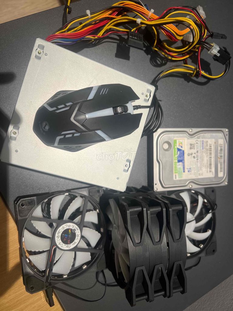 Nguồn 500W, quạt tản, chuột, ổ cứng 160Gb,kích WFi. Mua bán Linh kiện (RAM, Card...) tại Huyện Xuân Trường Nam Định được đăng bởi Mr Vu hình 1