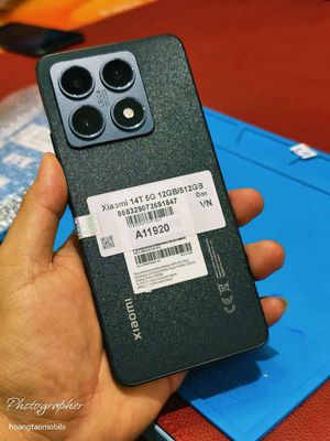Xiaomi 14T 5G 12GB/512GB zin đẹp keng Đen Like New