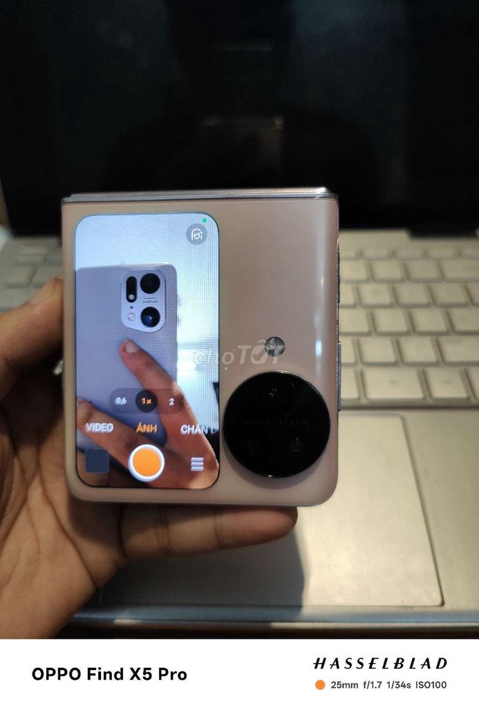 Oppo Find N3 Flip 256GB Hồng Hỏng màn trong. Mua bán Điện thoại tại Quận Tây Hồ Hà Nội được đăng bởi Việt Anh Hà hình 1