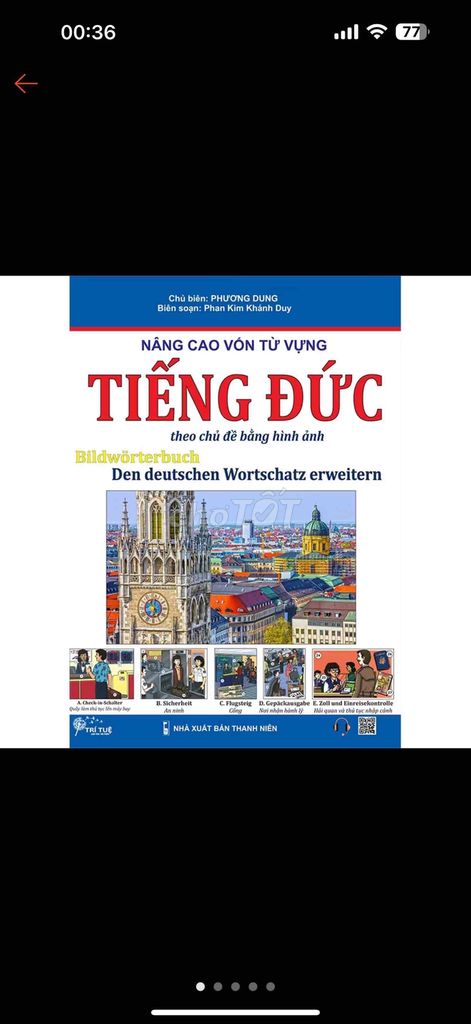 Sách - Nâng cao vốn từ vựng tiếng Đức theo hình