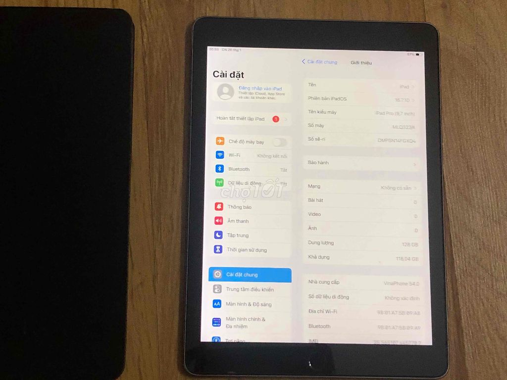 Ipad Pro 9.7 inch ,máy đẹp ,thanh lý