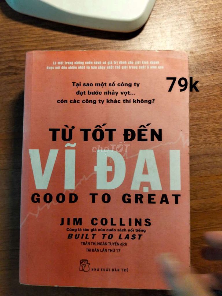 Sách Từ Tốt Đến Vĩ Đại. Mua bán Sách tại Huyện Khoái Châu Hưng Yên được đăng bởi Do Phuong Minh hình 1