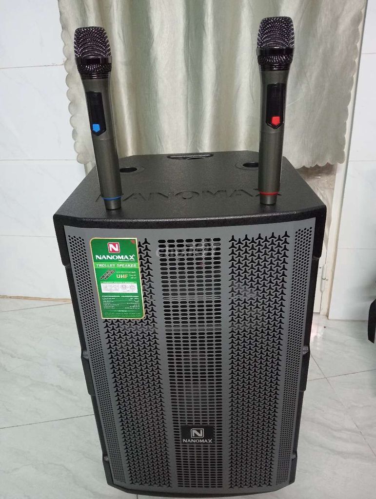 Loa kéo Nanomax bass 40 Như mới. Mua bán Tivi, Âm thanh tại Quận 6 Tp Hồ Chí Minh được đăng bởi ĐOÀN VĂN SƠN  hình 1