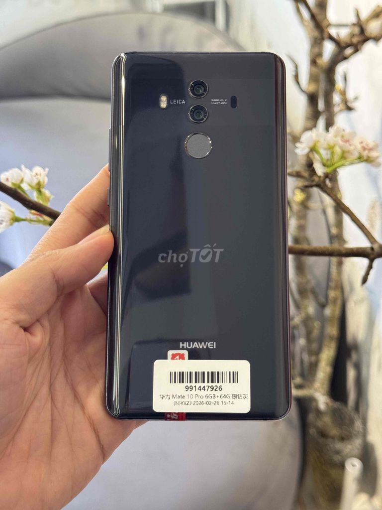Huawei Mate 10 Pro 64GB Đen CÓ COD. Mua bán Điện thoại tại Quận Hoàng Mai Hà Nội được đăng bởi Gia Vinh hình 1