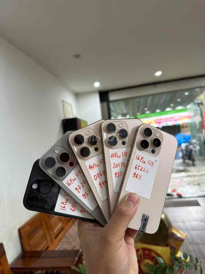 Apple iPhone 16 Pro 128GB Đã dùng. Mua bán Điện thoại tại Quận Cẩm Lệ Đà Nẵng được đăng bởi HOÀNG SỸ APPLE hình 1