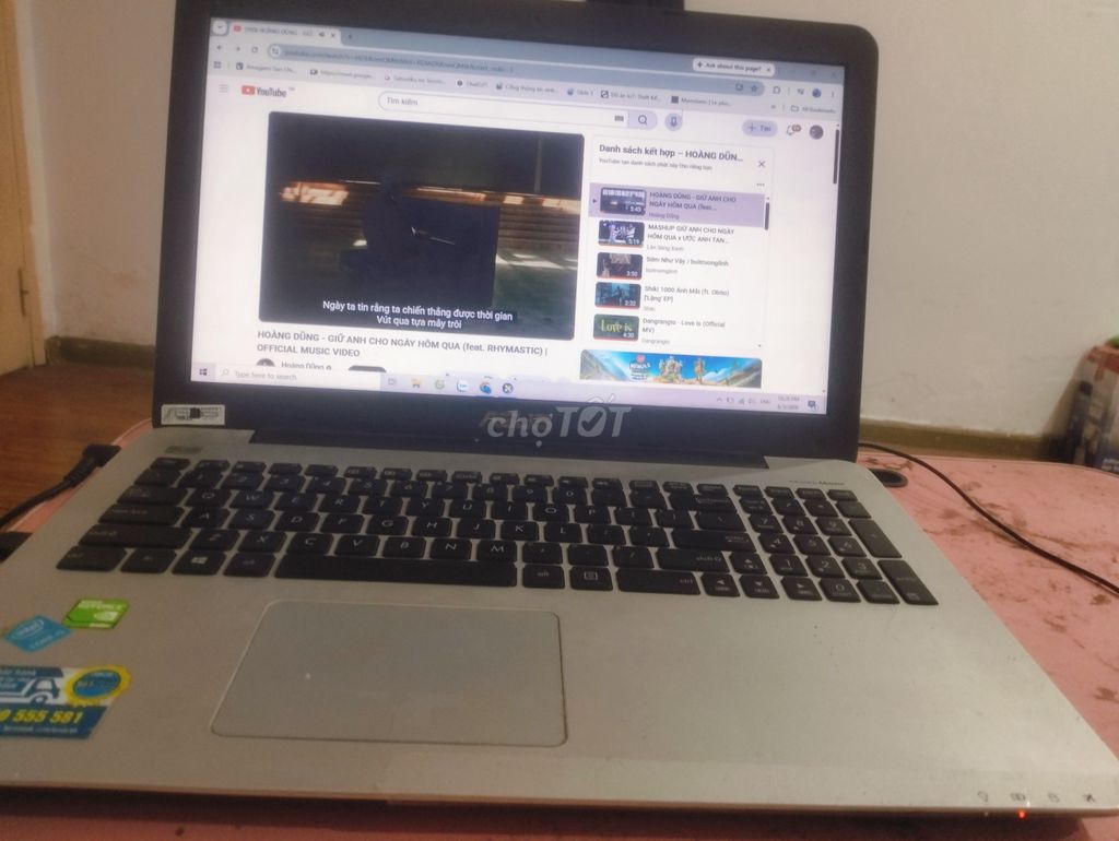 Laptop Asus X555LB Bạc. Mua bán Laptop tại Quận Hoàng Mai Hà Nội được đăng bởi Lầy Lội Gaming hình 1