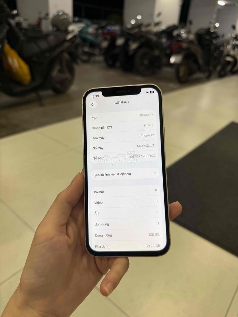 Iphone 12 128Gb máy QT. Mua bán Điện thoại tại Thành phố Thủ Dầu Một Bình Dương được đăng bởi Điện Thoại Giá rẻ Bình Dương hình 1