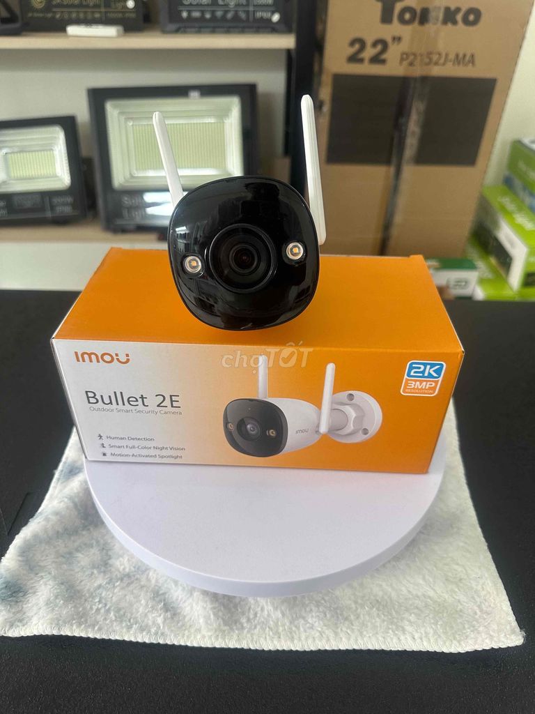 Camera Imou ngoài trời 3Mp 2K siêu nét đêm có màu