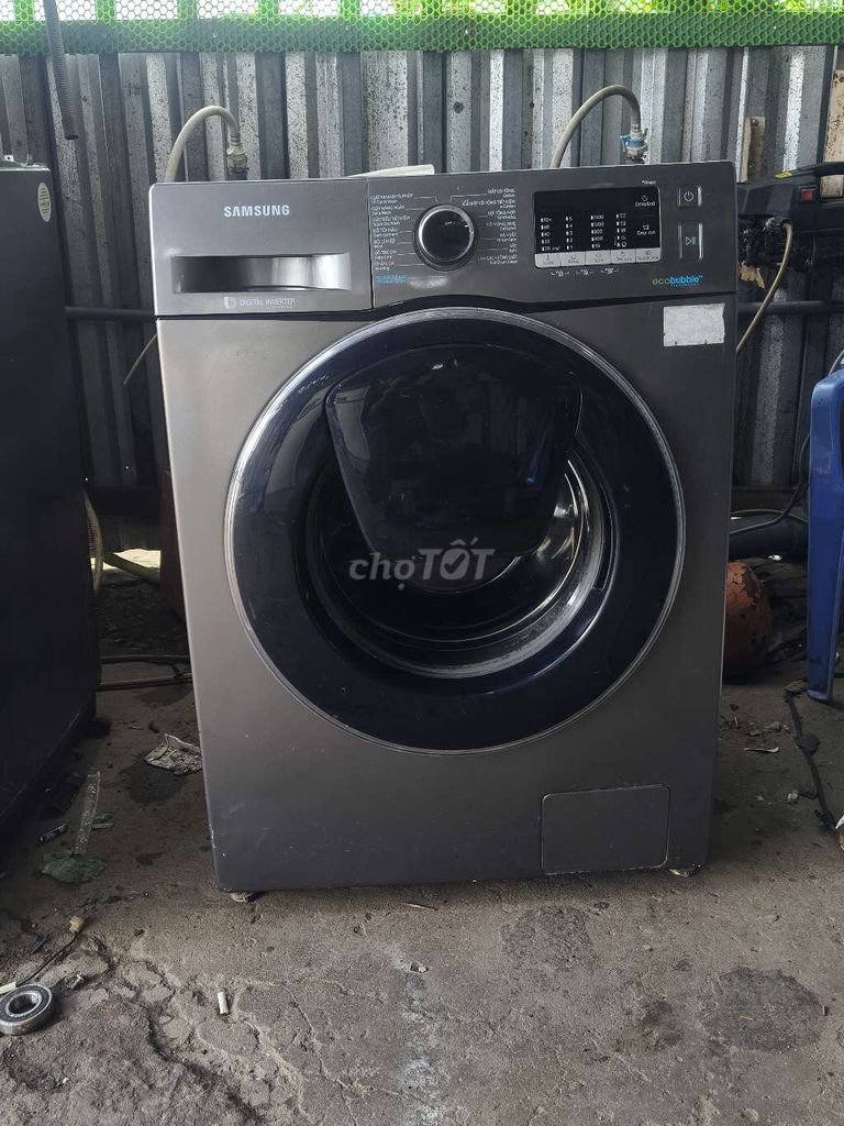 Máy giặt Samsung Inverter 9kg Xám cửa phụ. Mua bán Máy giặt tại Thành phố Sóc Trăng Sóc Trăng được đăng bởi Trung Nghĩa hình 1