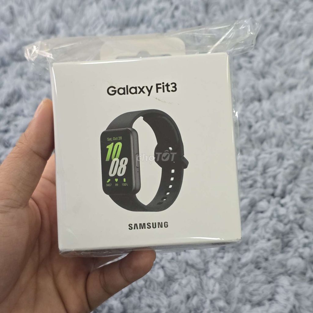 Samsung Galaxy Fit 3 New - BH chính hãng toàn quốc. Mua bán Thiết bị đeo thông minh tại Quận Ngô Quyền Hải Phòng được đăng bởi TRAN SONG HA hình 1