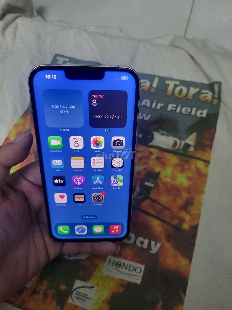 Apple iPhone 13 Pro Max 128GB QT truetone face ok. Mua bán Điện thoại tại Thành phố Thủ Đức Tp Hồ Chí Minh được đăng bởi binphone hình 1