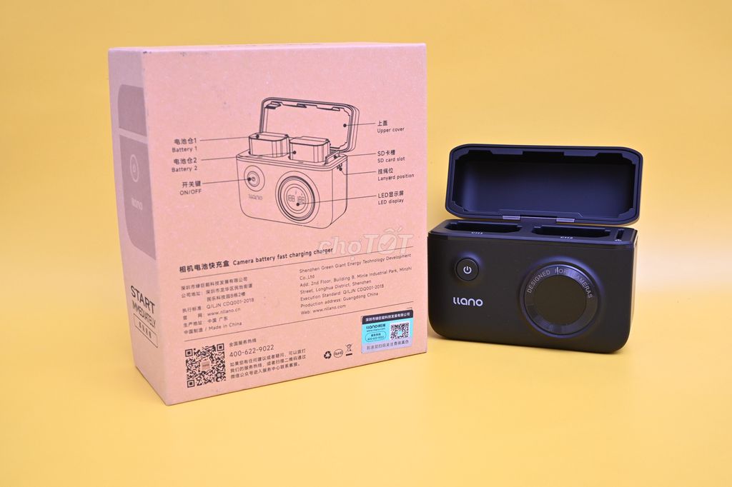 Hộp sạc pin máy ảnh LLANO NP-FZ100 Sony A73...