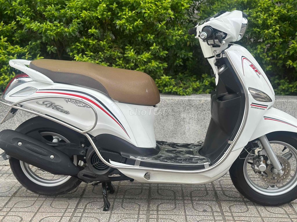 Yamaha Nozza Fi 2013 Trắng nâu zin nguyên mới 80%. Mua bán Xe máy tại Thành phố Thủ Đức Tp Hồ Chí Minh được đăng bởi Xe Máy Sơn Thủ Đức hình 5
