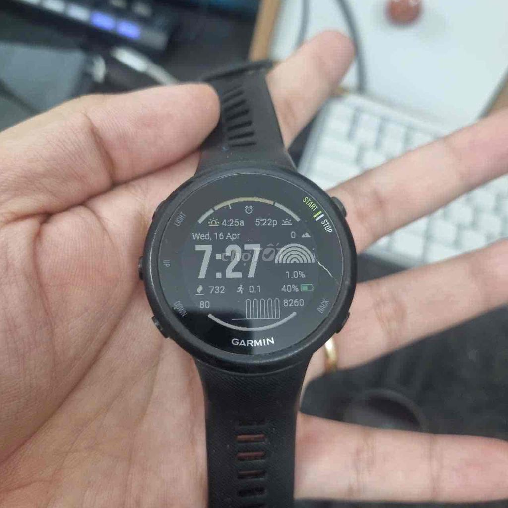 Đồng hồ thông minh Garmin Forunner 45. Mua bán Thiết bị đeo thông minh tại Quận Hai Bà Trưng Hà Nội được đăng bởi Trương Quang Khải hình 1