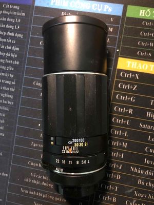 Ống kính MF Pentax 200mm F4