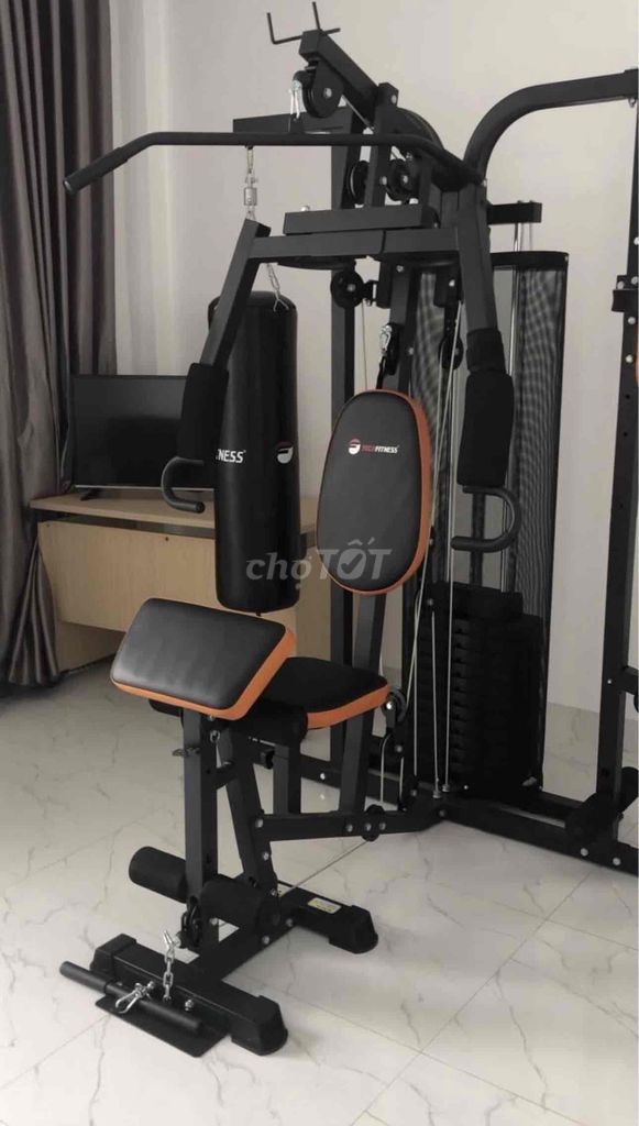 Máy tập gym đa năng Moti Đen. Mua bán Đồ thể thao, Dã ngoại tại Huyện Hòa Vang Đà Nẵng được đăng bởi le nghi hình 1