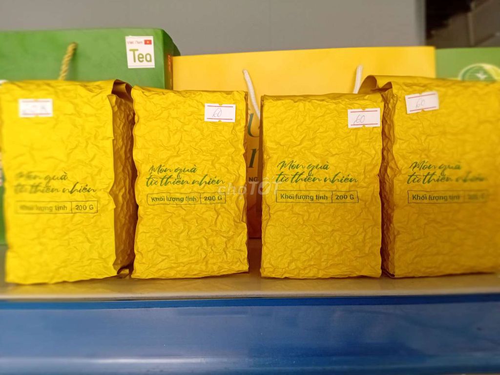Trà Thái nguyên 200gr, bao bì vàng. Mua bán Đồ ăn, thực phẩm và các loại khác tại Huyện Vĩnh Tường Vĩnh Phúc được đăng bởi HOÀNG HƯỜNG hình 3