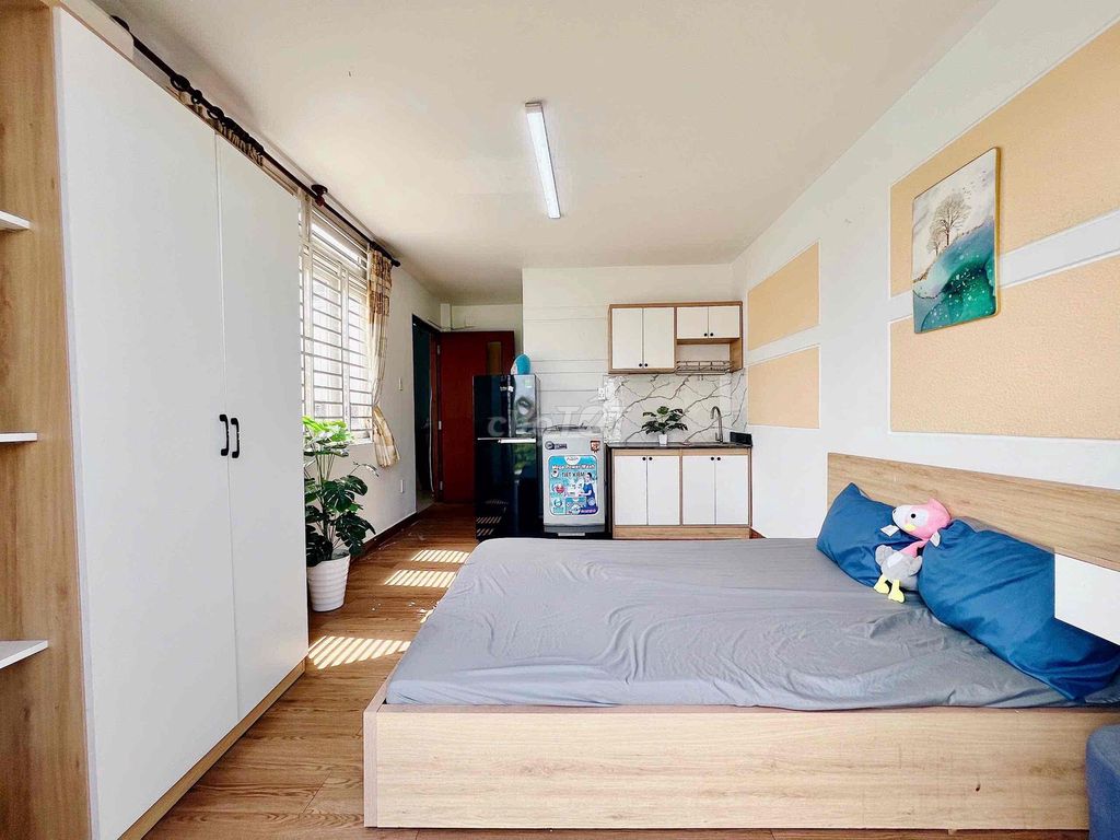 CHÍNH CHỦ CHO THUÊ STUDIO 30m2 - NƠ TRANG LONG - gần ĐH VĂN LANG, UEF