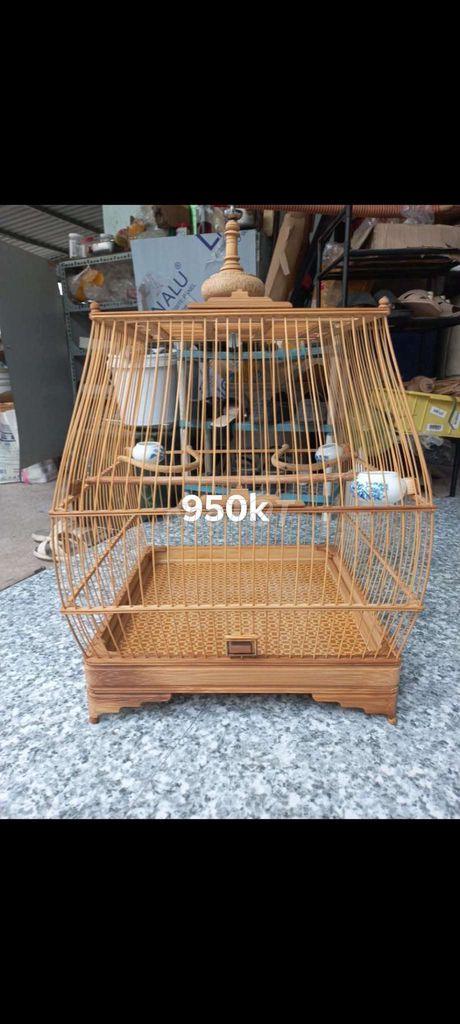 Lồng chim chào mào tre tự nhiên nâu thoáng khí. Mua bán Phụ kiện, Thức ăn, Dịch vụ tại Thị xã Tân Uyên Bình Dương được đăng bởi Phạm Hiển hình 1