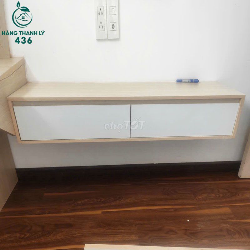 Kệ Tivi Gỗ Sáng, Trắng Đã Sử Dụng Còn Đẹp 90%. Mua bán Tủ, kệ gia đình tại Quận Tân Phú Tp Hồ Chí Minh được đăng bởi Công Ty TNHH TM DV INKPRO hình 1