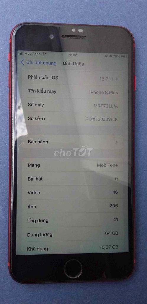 iphone 8pls. Mua bán Điện thoại tại Quận Thanh Khê Đà Nẵng được đăng bởi vũ trịnh hình 1