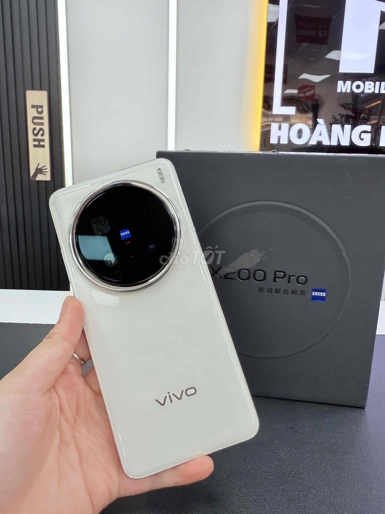 VIVO X200 PRO-BẢN 16/512G-MÀU WHITE-FULLBOX. Mua bán Điện thoại tại Thành phố Biên Hòa Đồng Nai được đăng bởi Mobile Di Động Biên Hoà hình 1