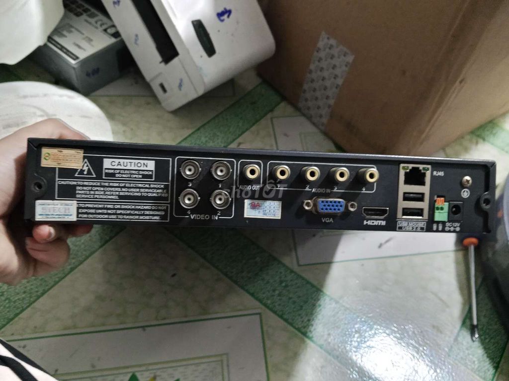 Đầu ghi hình camera STECH Đen. Mua bán Máy ảnh, Máy quay tại Quận Gò Vấp Tp Hồ Chí Minh được đăng bởi bongnk hình 1