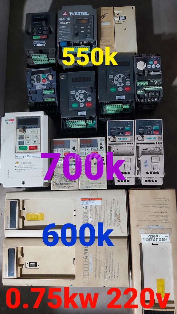 Biến tần TVERTER N2-SERIES 0.75kW. Mua bán Đồ chuyên dụng, Giống nuôi trồng tại Huyện Quỳ Hợp Nghệ An được đăng bởi Luc hình 1
