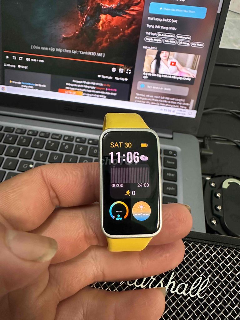 Huawei Band 9 Vàng. Mua bán Thiết bị đeo thông minh tại Quận Gò Vấp Tp Hồ Chí Minh được đăng bởi Hieu Nguyen hình 1