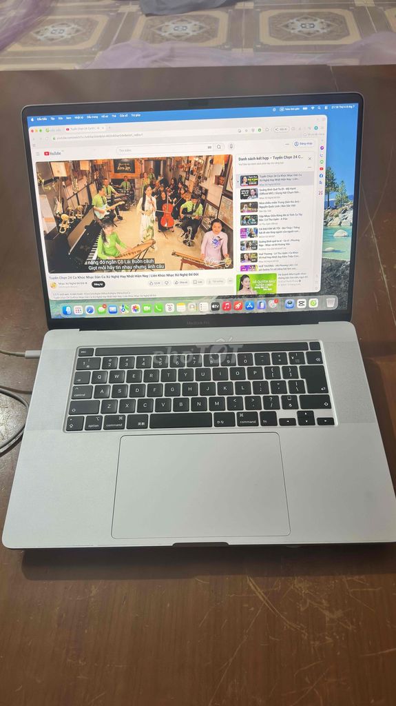 Apple MacBook Pro 16 inch Core i9 16GB/512GB 2019. Mua bán Laptop tại Huyện Thanh Trì Hà Nội được đăng bởi Đăng Đăng hình 1