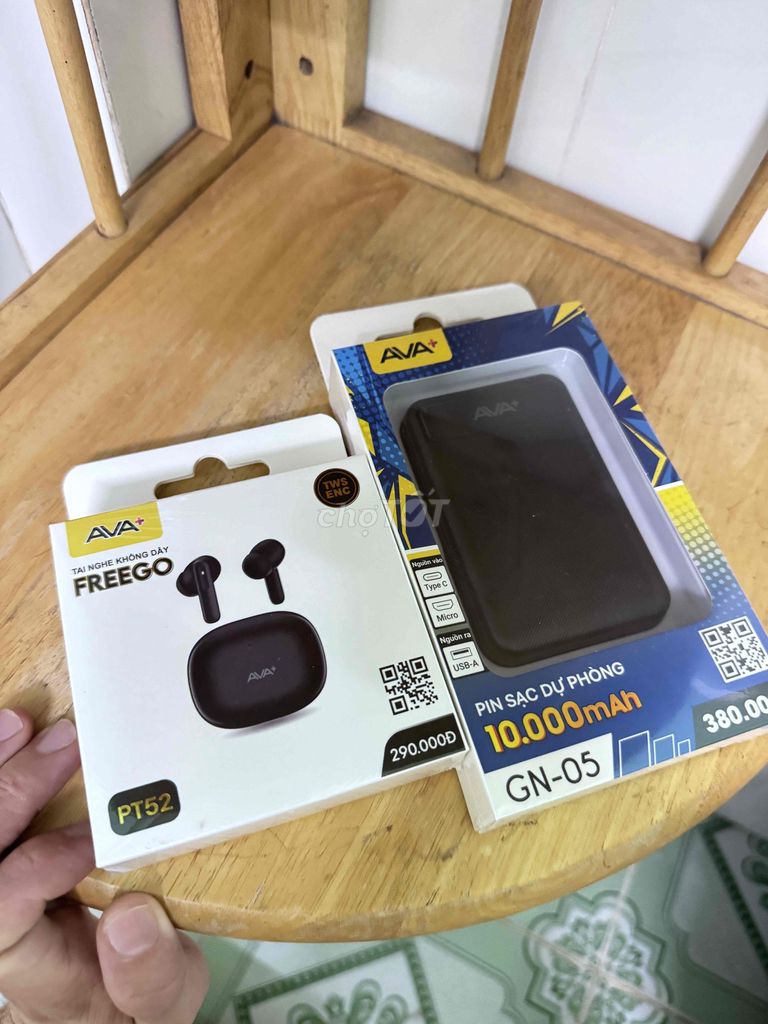 Tai nghe Bluetooth, sạc AVA+. Mua bán Tivi, Âm thanh tại Huyện Hóc Môn Tp Hồ Chí Minh được đăng bởi Hồng Đức hình 1