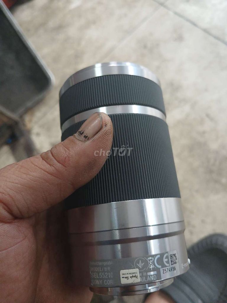 Ống kính Sony SEL55210 Bạc. Mua bán Máy ảnh, Máy quay tại Quận 12 Tp Hồ Chí Minh được đăng bởi Mình cừ hình 1
