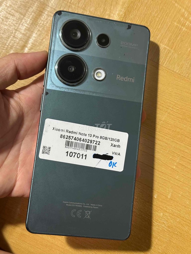 Redmi Note 13 Pro 4G 128GB Chính Hãng. Mua bán Điện thoại tại Thành phố Thủ Đức Tp Hồ Chí Minh được đăng bởi Hiếu hình 1