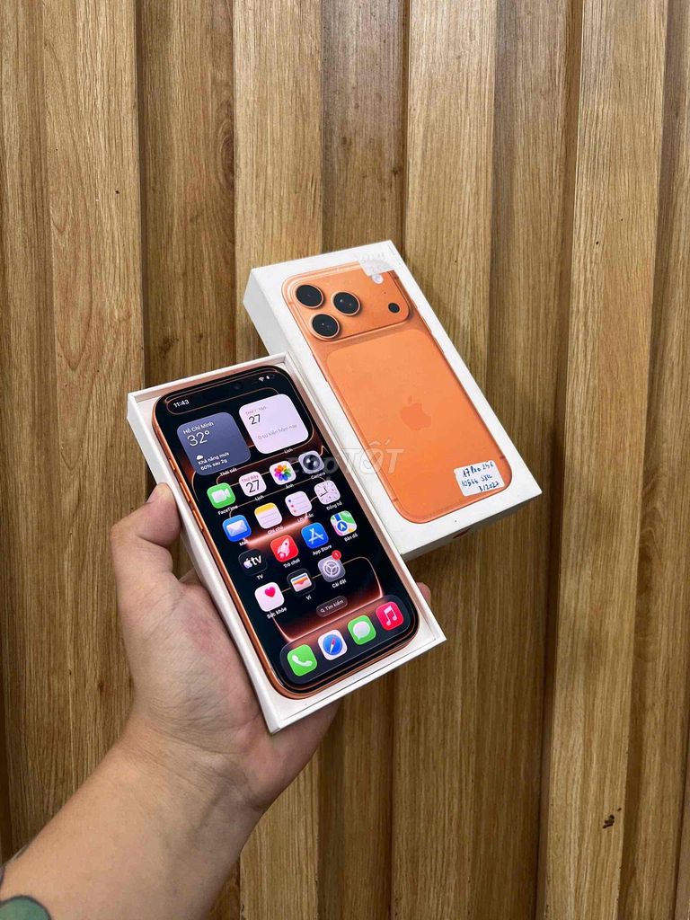 iPhone 17 Pro 256GB Cam Đã qua sử dụng. Mua bán Điện thoại tại Quận Đống Đa Hà Nội được đăng bởi HaNoiMobile HT  hình 1