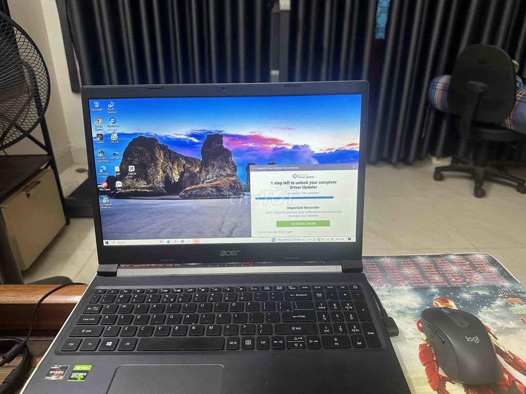 Acer Aspire 7 Ryzen 5-5500U _GTX 1650. Mua bán Laptop tại Huyện Gia Lâm Hà Nội được đăng bởi Mr Đàm hình 1