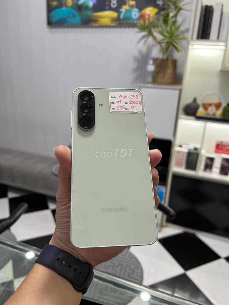 Samsung Galaxy A56 8GB/256GB Xanh. Mua bán Điện thoại tại Quận Đống Đa Hà Nội được đăng bởi Trần Quốc Văn iCleanshop hình 1