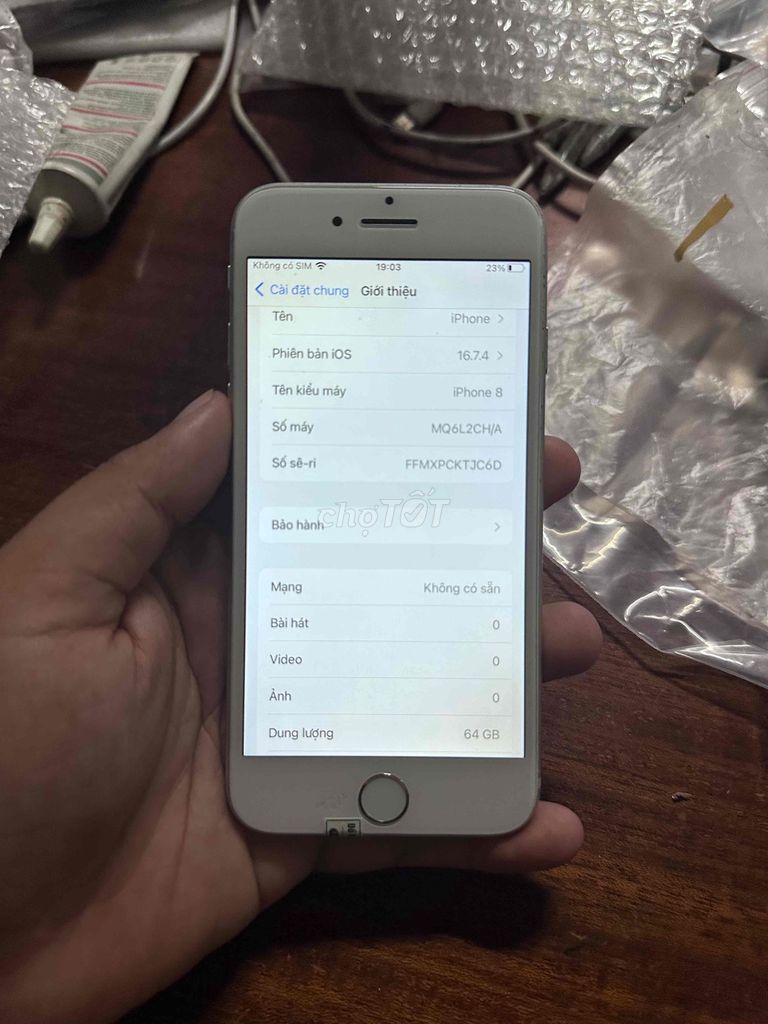iphone 8. Mua bán Điện thoại tại Huyện Nhơn Trạch Đồng Nai được đăng bởi Thế Cường Moblie hình 1