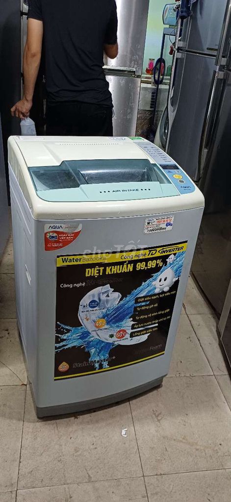 Máy giặt Sanyo 7kg Trắng. Mua bán Máy giặt tại Quận 6 Tp Hồ Chí Minh được đăng bởi Anh Quý hình 1