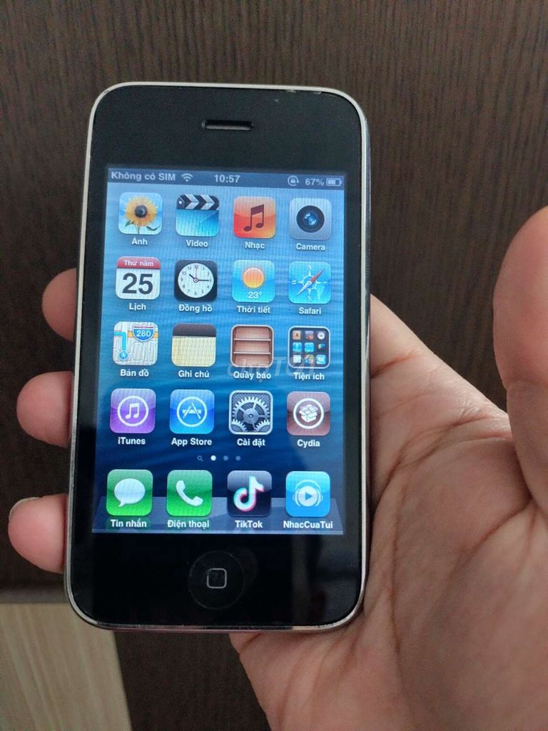 Apple iPhone 3GS 8GB. Mua bán Điện thoại tại Quận Cầu Giấy Hà Nội được đăng bởi Hoàng Anh Táo Cổ hình 1