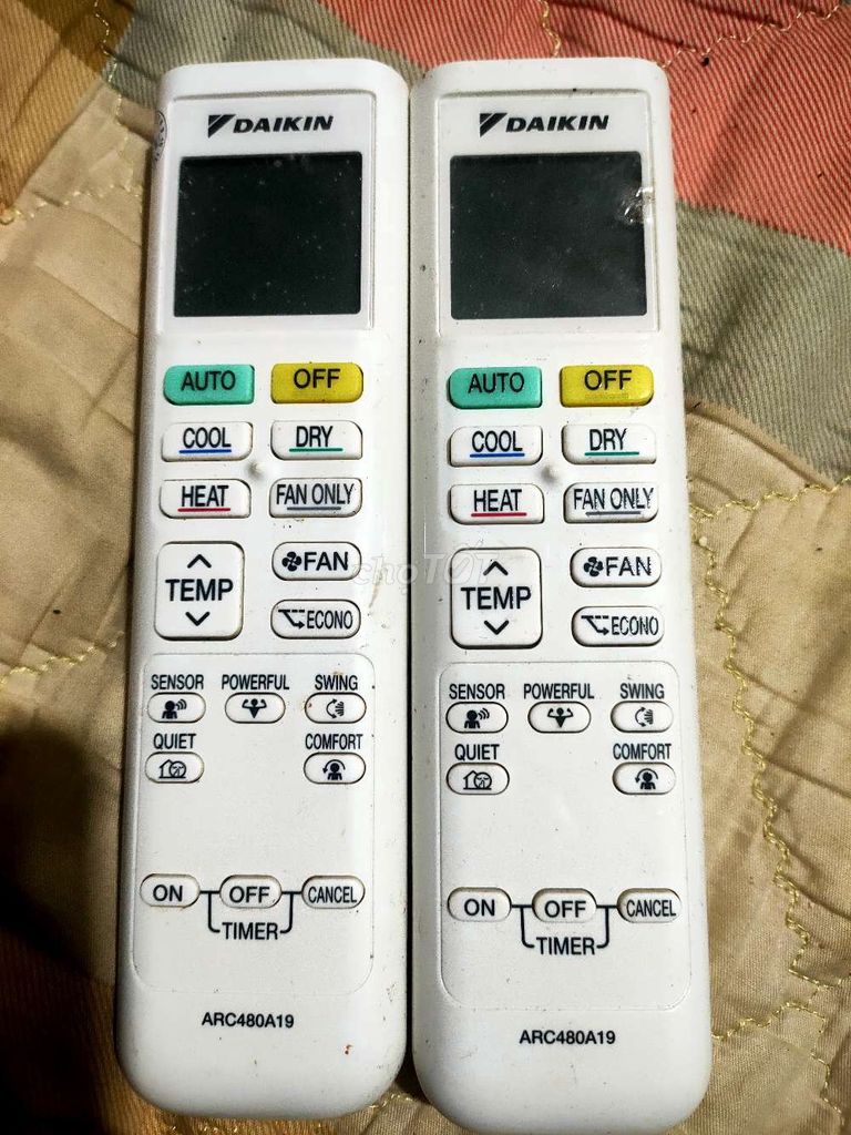 Điều khiển điều hòa Daikin ARC480A19. Mua bán Máy lạnh, điều hoà tại Quận Bắc Từ Liêm Hà Nội được đăng bởi Ngọc Sơn hình 1