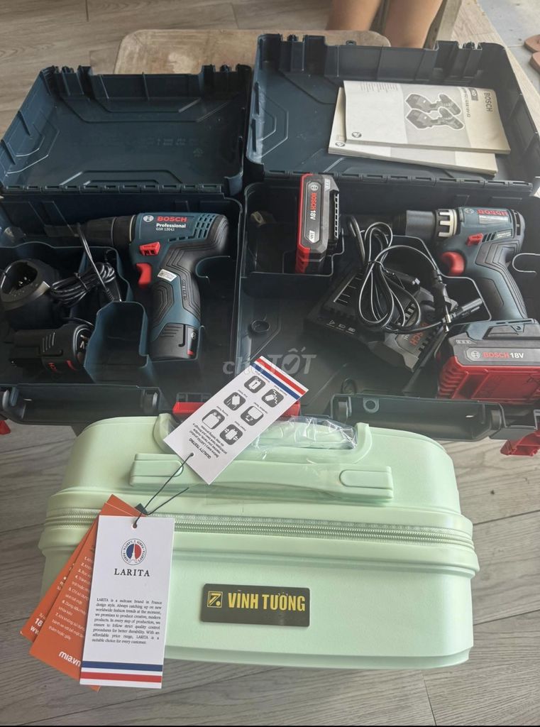 Máy khoan pin Bosch GSR 120-LI, GSR 18V-52. Mua bán Đồ chuyên dụng, Giống nuôi trồng tại Quận Bình Tân Tp Hồ Chí Minh được đăng bởi Hoàng Khang hình 1