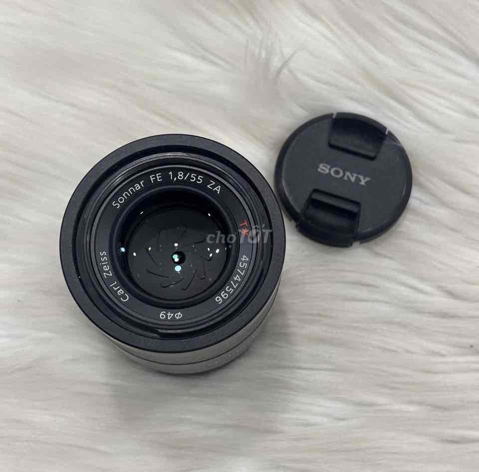Ống kính Sony Sonnar T* FE 55mm F1.8 ZA Đen. Mua bán Máy ảnh, Máy quay tại Quận 5 Tp Hồ Chí Minh được đăng bởi Phan Thế Phong  hình 1