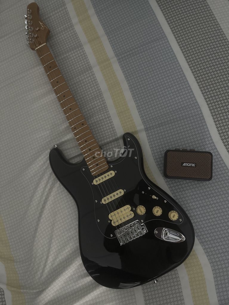 Đàn guitar điện Smiger Lg2 pro Đen. Mua bán Nhạc cụ tại Quận Ninh Kiều Cần Thơ được đăng bởi Nguyễn Hoàng Phúc hình 1