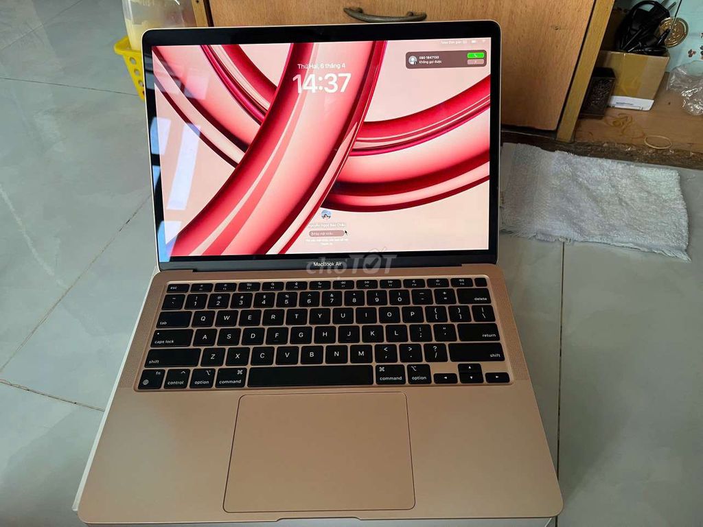 MacBook Air with M1 chip. Mua bán Laptop tại Quận Bình Tân Tp Hồ Chí Minh được đăng bởi nguyen đuc phuc  hình 1