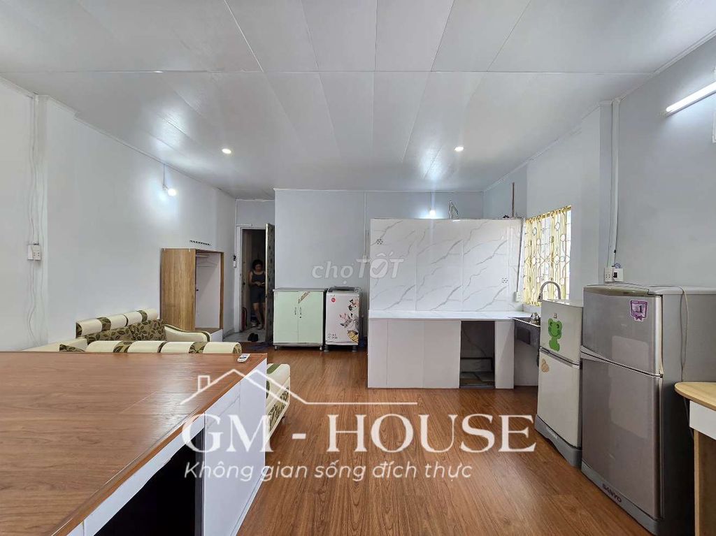Căn hộ 35m2 cửa sổ lớn, có máy giặt riêng, ngay Đinh Bộ Lĩnh