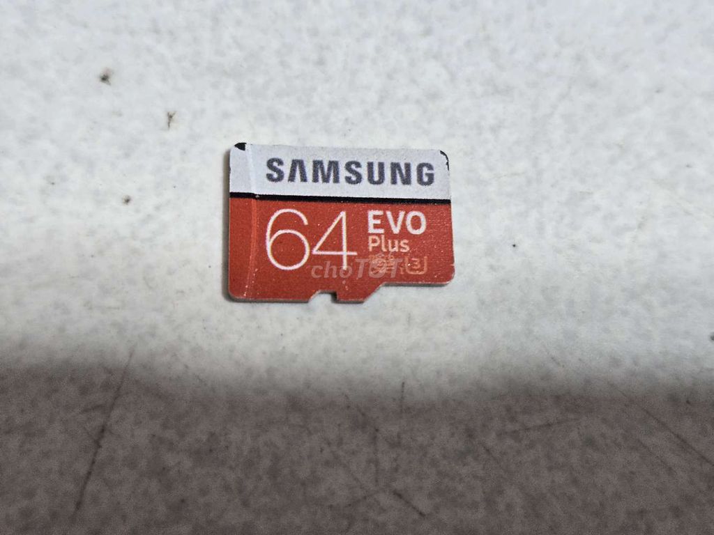 Thẻ nhớ Samsung EVO Plus U3 64GB. Mua bán Phụ kiện (Màn hình, Chuột...) tại Quận 4 Tp Hồ Chí Minh được đăng bởi Phạm Anh Kiệt hình 1
