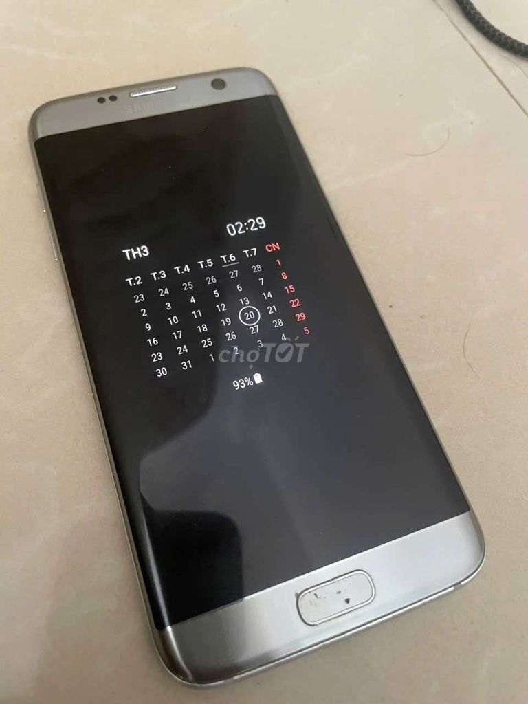 Samsung S7 Edge Bạc. Mua bán Điện thoại tại Huyện Nhà Bè Tp Hồ Chí Minh được đăng bởi Nguyễn Thành hình 1