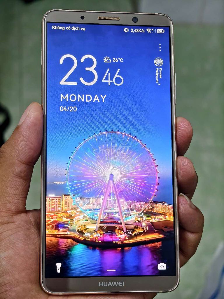 Huawei Mate 10 Pro Vàng đồng còn đẹp. Mua bán Điện thoại tại Thành phố Vĩnh Long Vĩnh Long được đăng bởi Phát hình 1