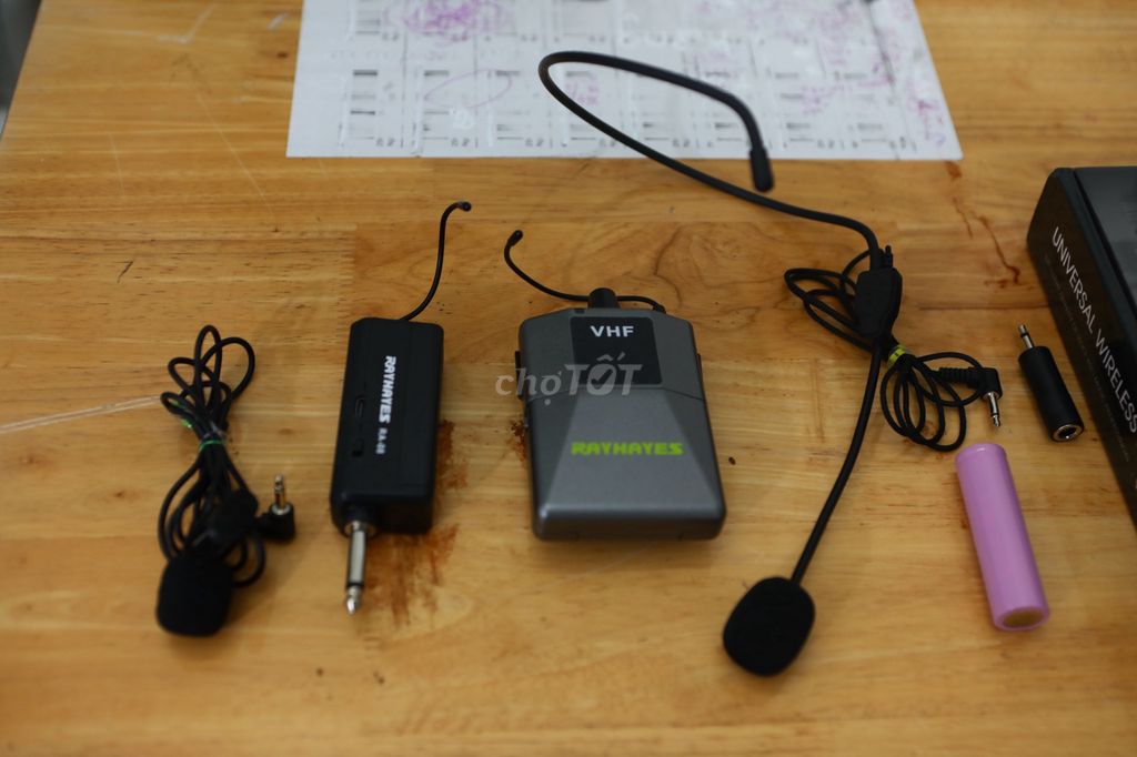 Microphone không dây đeo tai, cài cổ áo, phụ kiện. Mua bán Tivi, Âm thanh tại Huyện Nam Trực Nam Định được đăng bởi Chung Nguyen hình 1